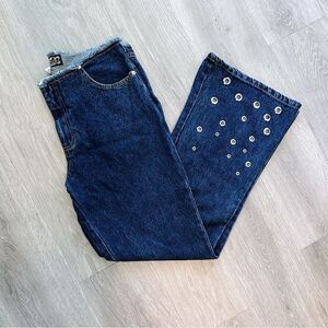 Vintage Blue Flare Jeans Y2K